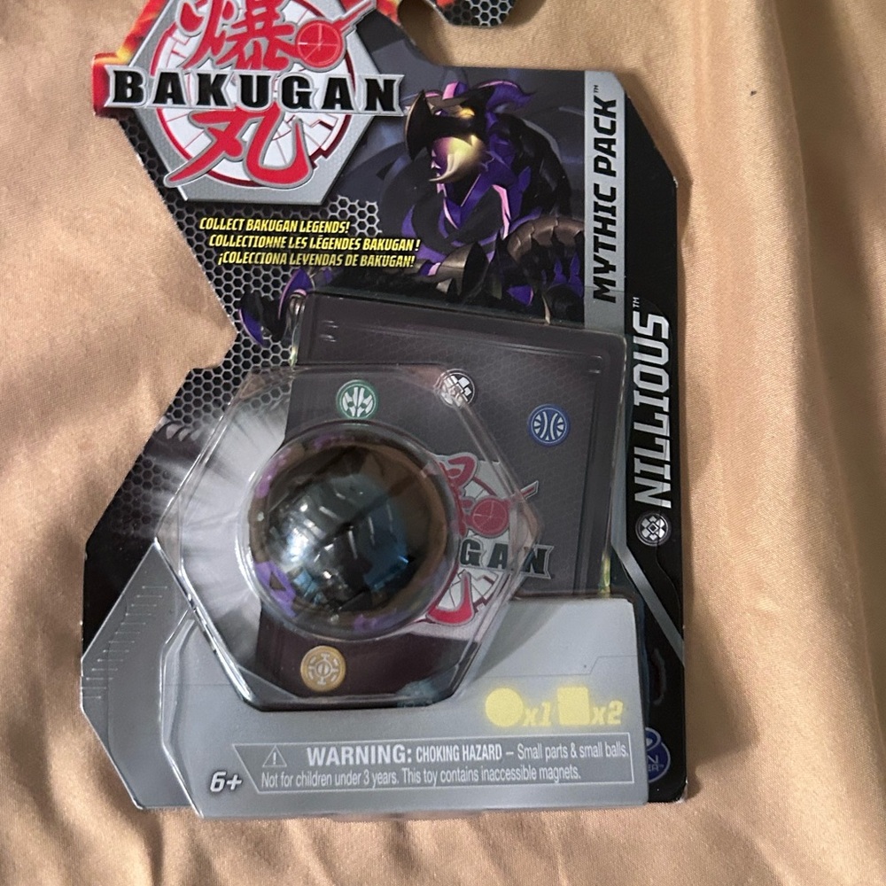 Bakugan Mythic Pack Nillious Toy